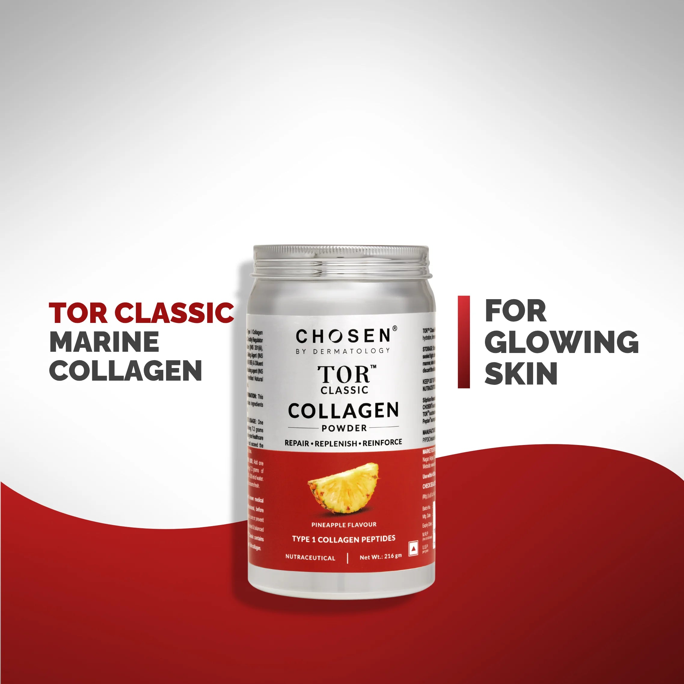 Marine Collagen Powder for Indian Skin &amp; Hair | TOR by CHOSEN