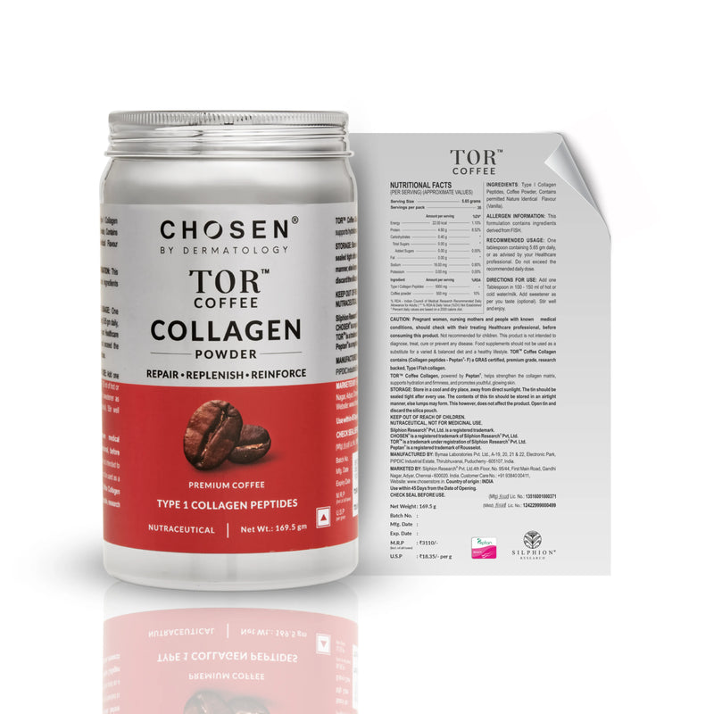 TOR Coffee Marine Collagen Powder | Sugar-Free