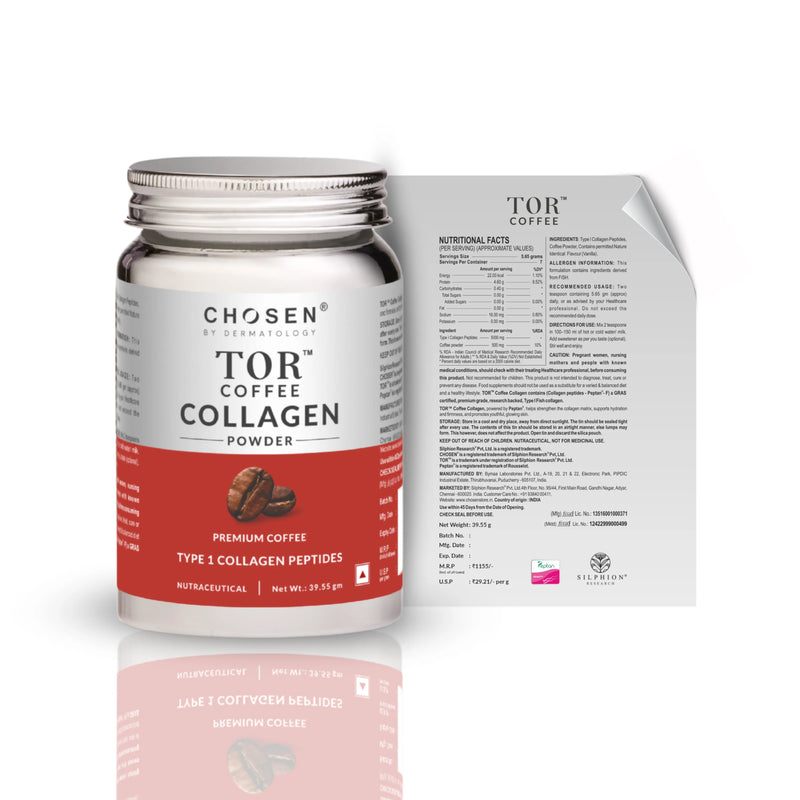 TOR Coffee Marine Collagen Powder | Sugar-Free