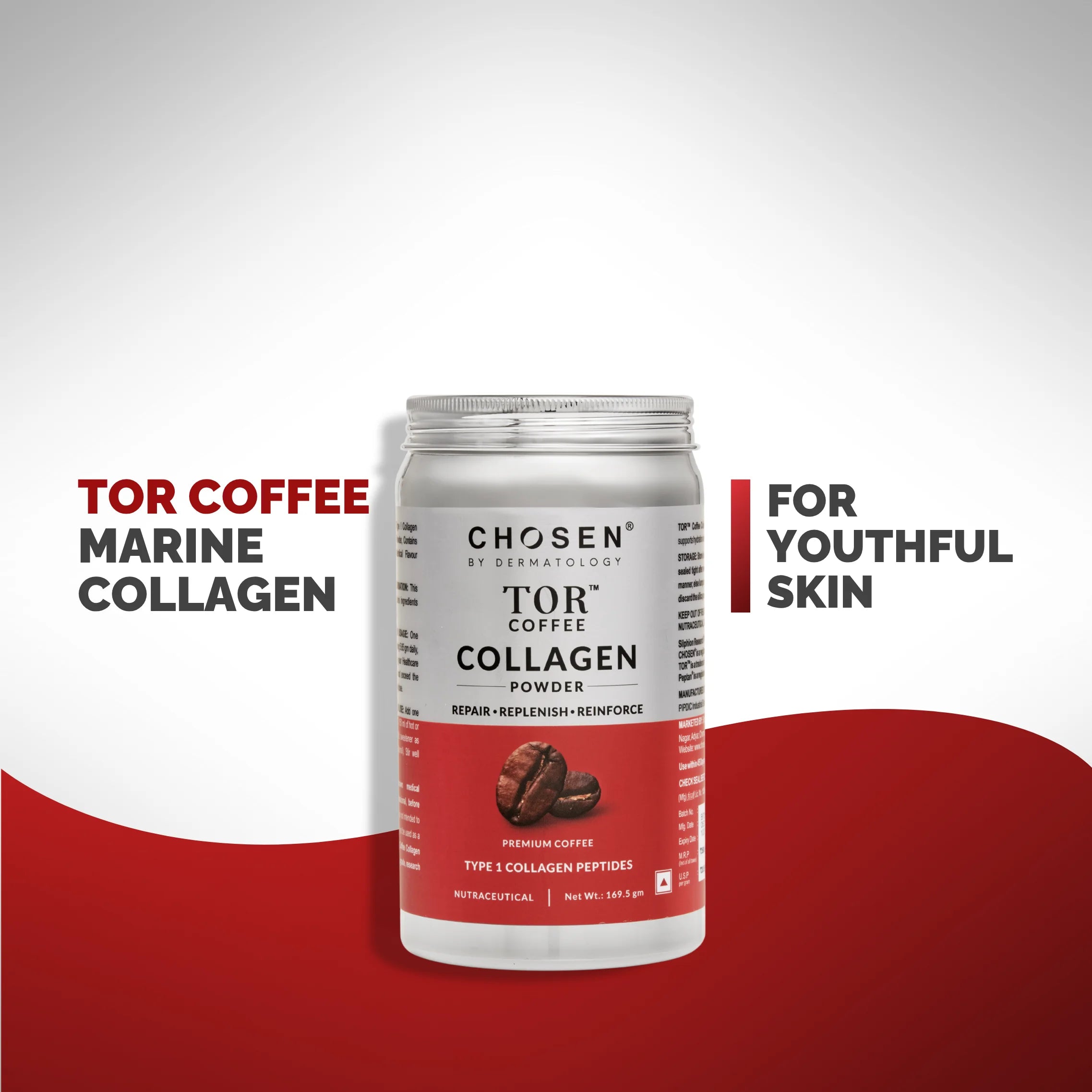 Marine Collagen Powder for Indian Skin &amp; Hair | TOR by CHOSEN
