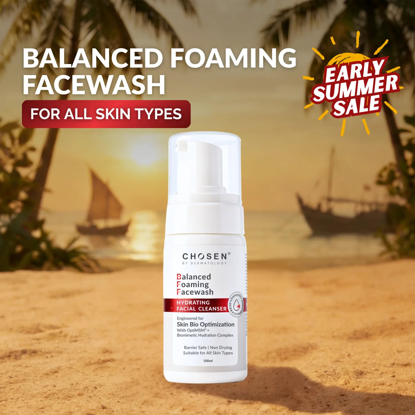 Balanced Foaming Facewash