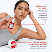 Peptide Therapy® Intense Repair Crème + Re(d)covery® Plus