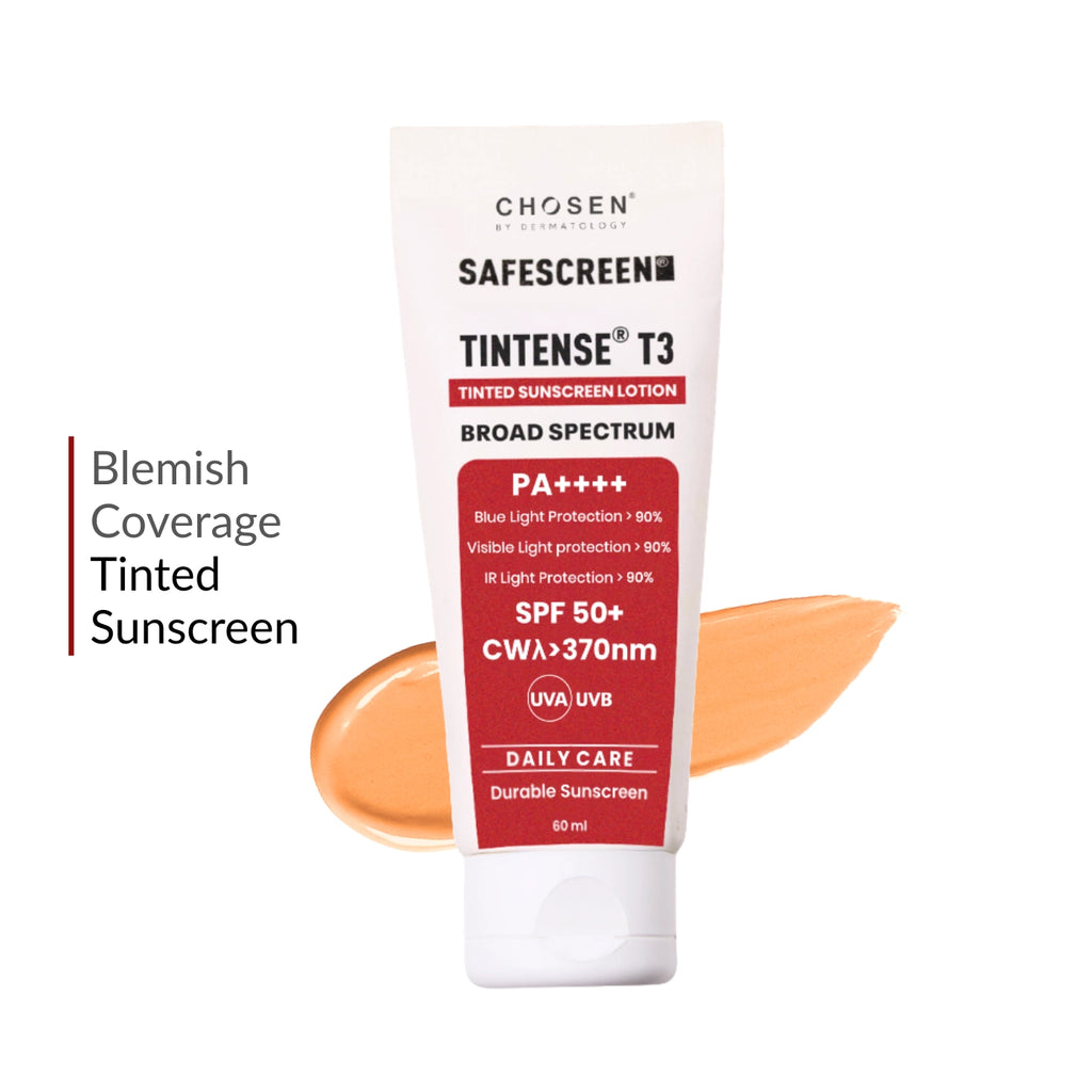 SAFESCREEN® TINTENSE® T3 (Beige) Tinted Sunscreen Lotion PA++++ SPF 50+