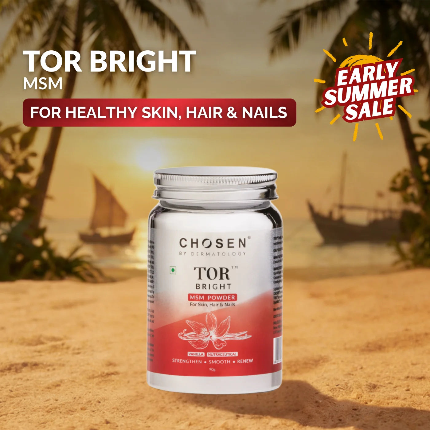 TOR™ Bright OptiMSM® Methylsulfonylmethane (MSM)