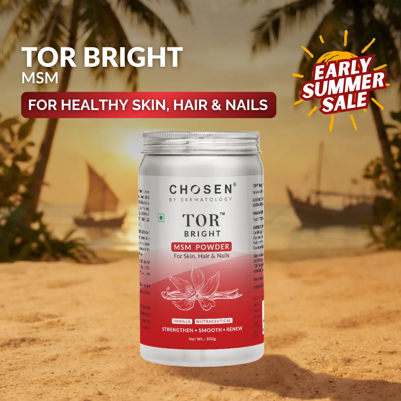 TOR™ Bright OptiMSM® Methylsulfonylmethane (MSM)