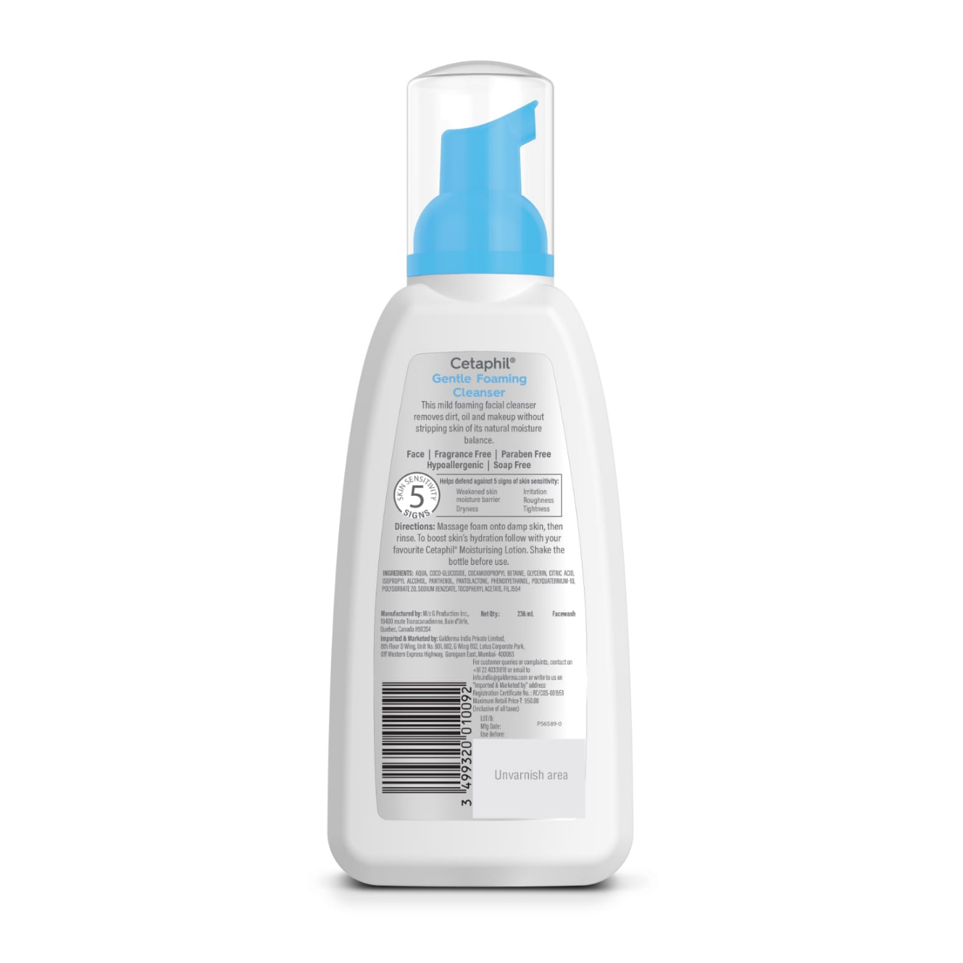 Cetaphil Gentle Foaming Cleanser